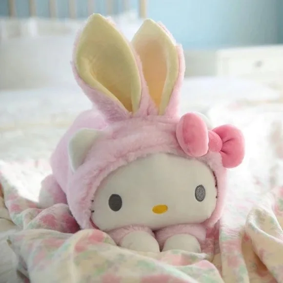 ✨NEW✨ Hello Kitty Easter Bunny Stuffed Animal - Picture 2 of 7